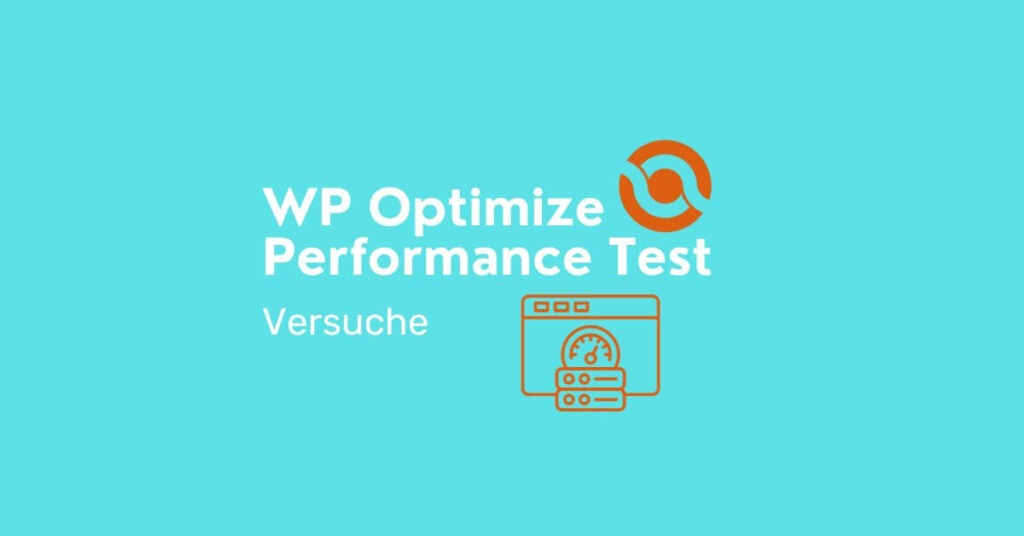 WP Optimize Cache Performance Test