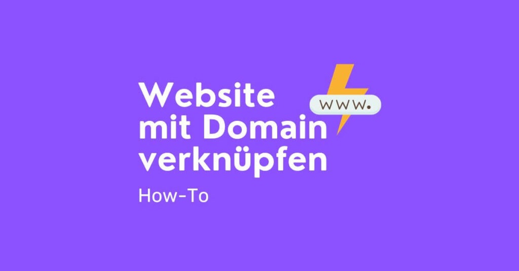 Webseite mit Domain verknüpfen - Affiltech.com